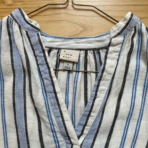 A New Day Linen Top
